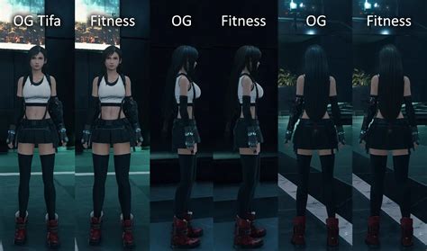 Tifa Lockhart after Gym